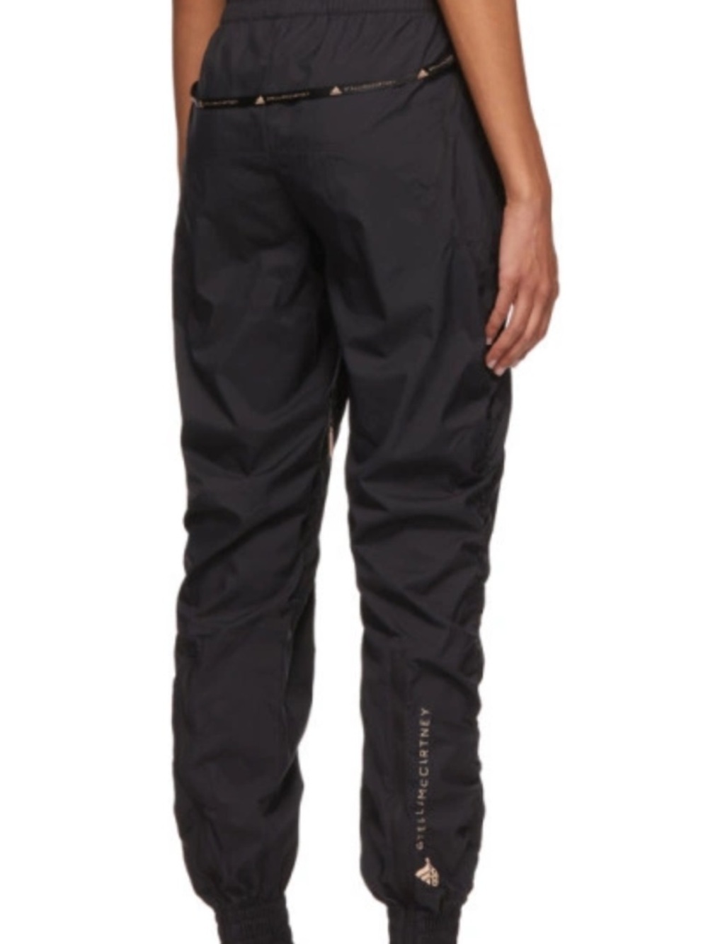 Adidas by Stella McCartney Black Sport Joggers with Logo